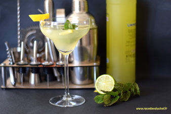 cocktail tequila citron
